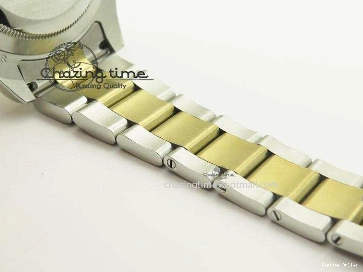 0128 ModernLook Daytona 116523 SS YG White Dial On SS YG Bracelet A7750 JF 4028